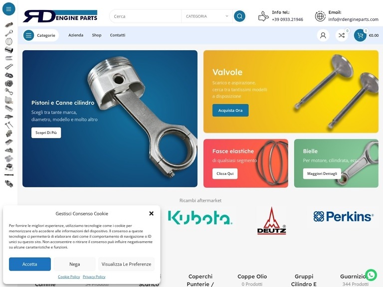 Rd Engine Parts – Vendita ricambi motore